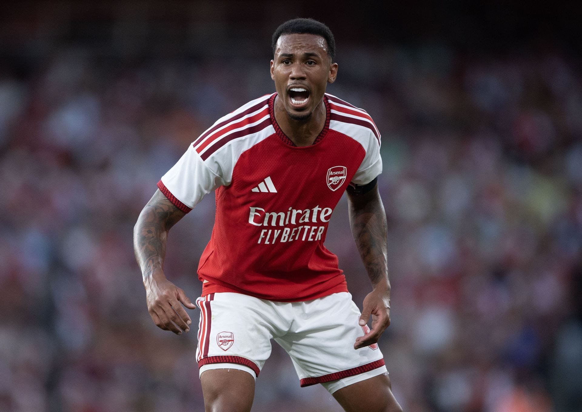 Arsenal star Gabriel Magalhaes says he will use UCL final loss as motivation for Community Shield final against Manchester City
