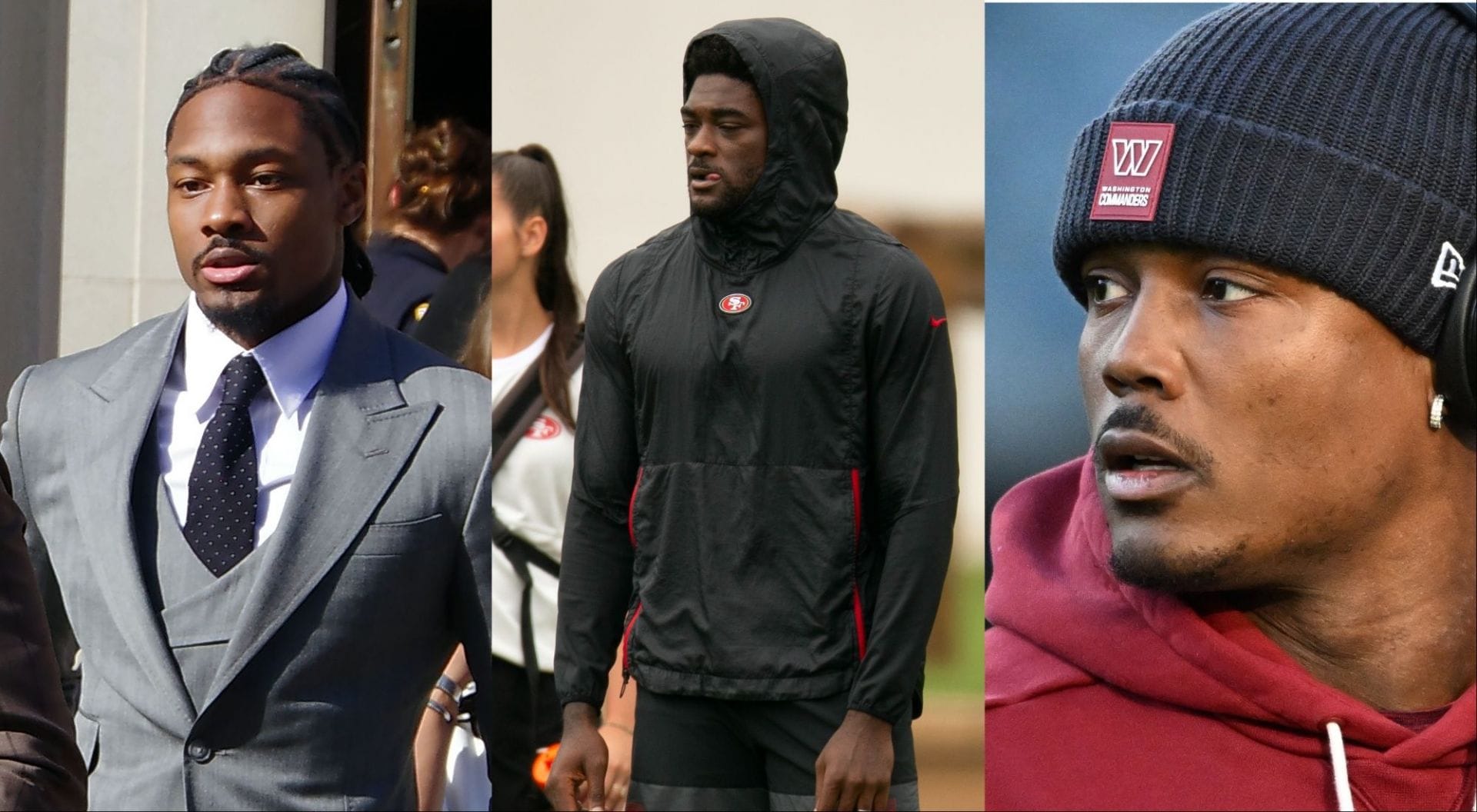 "Brandon Aiyuk is sad right now" "Aiyuk in shambles": NFL fans react as Commanders set to sign Stefon Diggs to pair with Terry McLaurin