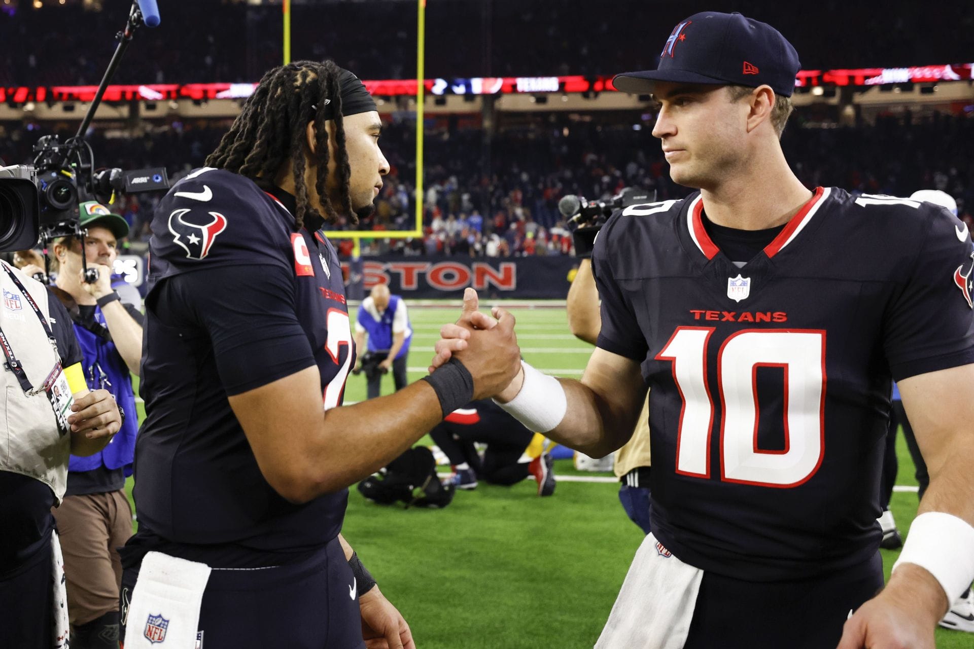 "Is Davis Mills the best QB on the Texans?": NFL insider raises question on C. J. Stroud's future after backup Houston QB impresses
