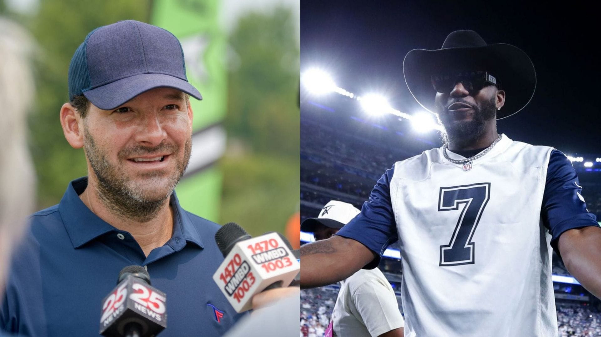 "Lay off my QB": Cowboys great Dez Bryant backs Tony Romo despite ex-QB being put on leave for uncertain timeline