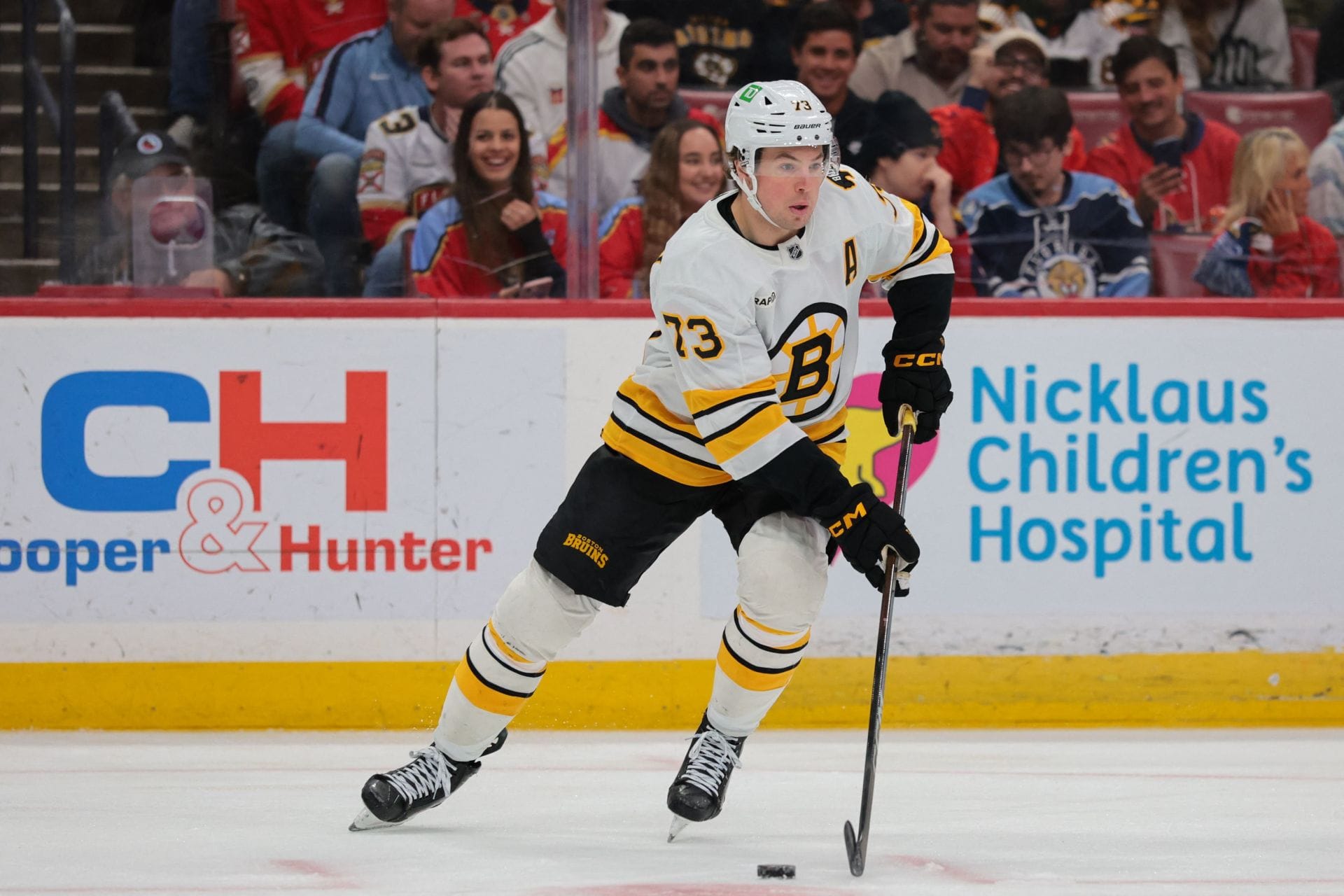 Charlie McAvoy recalls his face being bloodied suffering a nasty cut at the Olympics