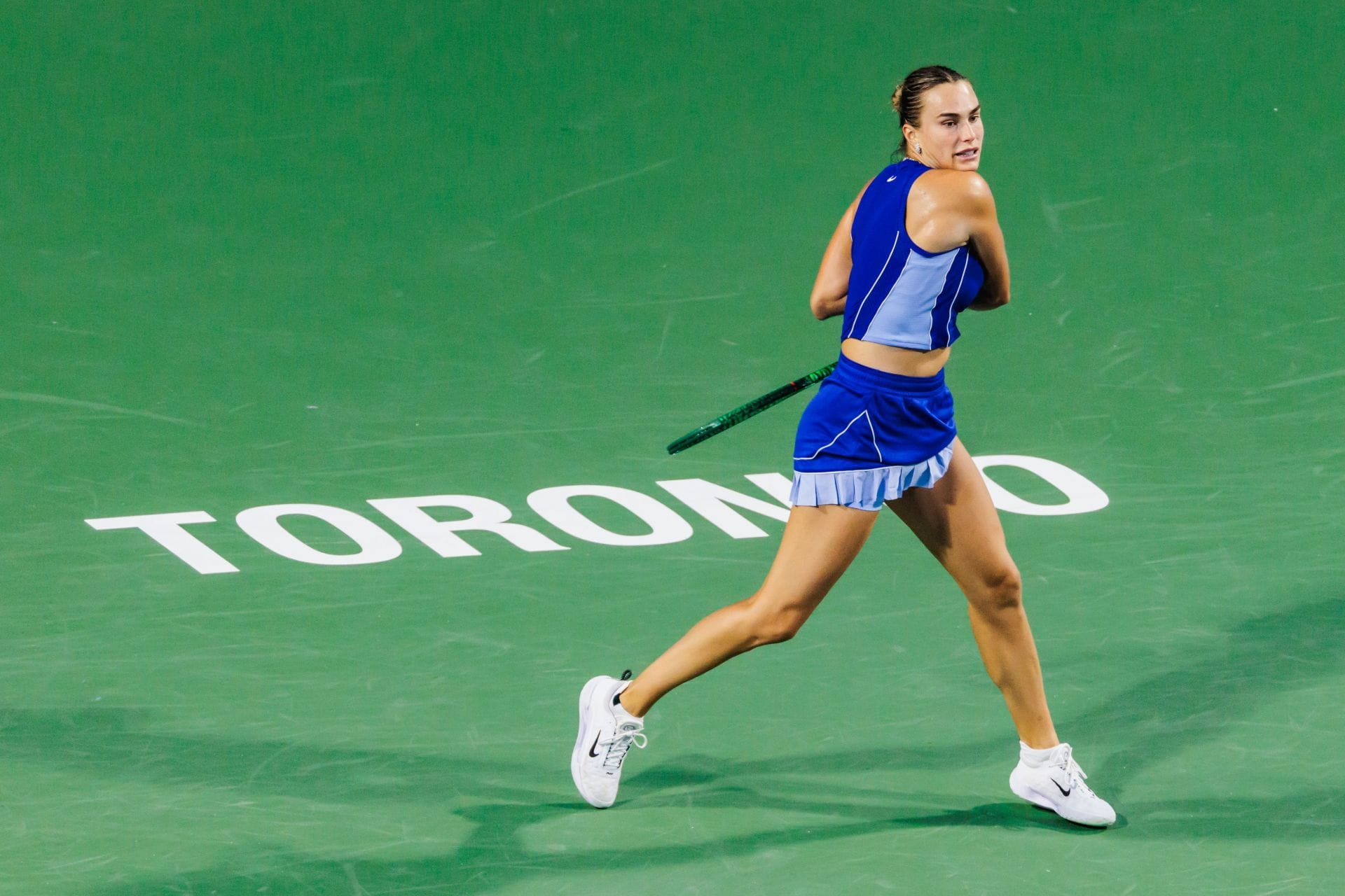 Sabalenka at the National Bank Open (Image Source: Getty(