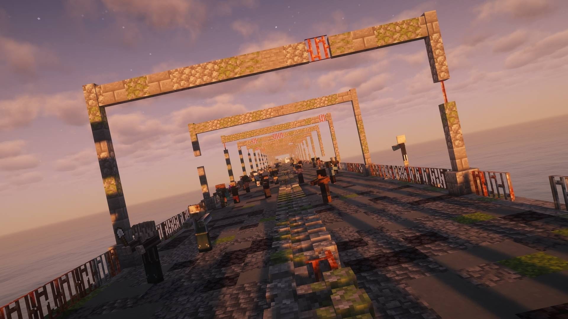 Cursed Walking puts you in a very interesting environment (Image via Curse Forge/OnMod)