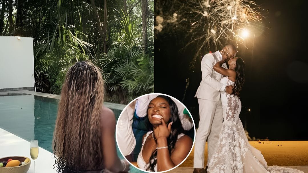 WATCH: Simone Biles backflips in bikini while "desperately" searching for vacation home as Jonathan Owens gears up for 9th NFL season with 4th team