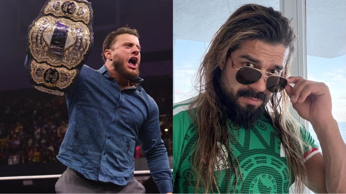MJF mocks his AEW rival Andrade after he shares devastating injury update