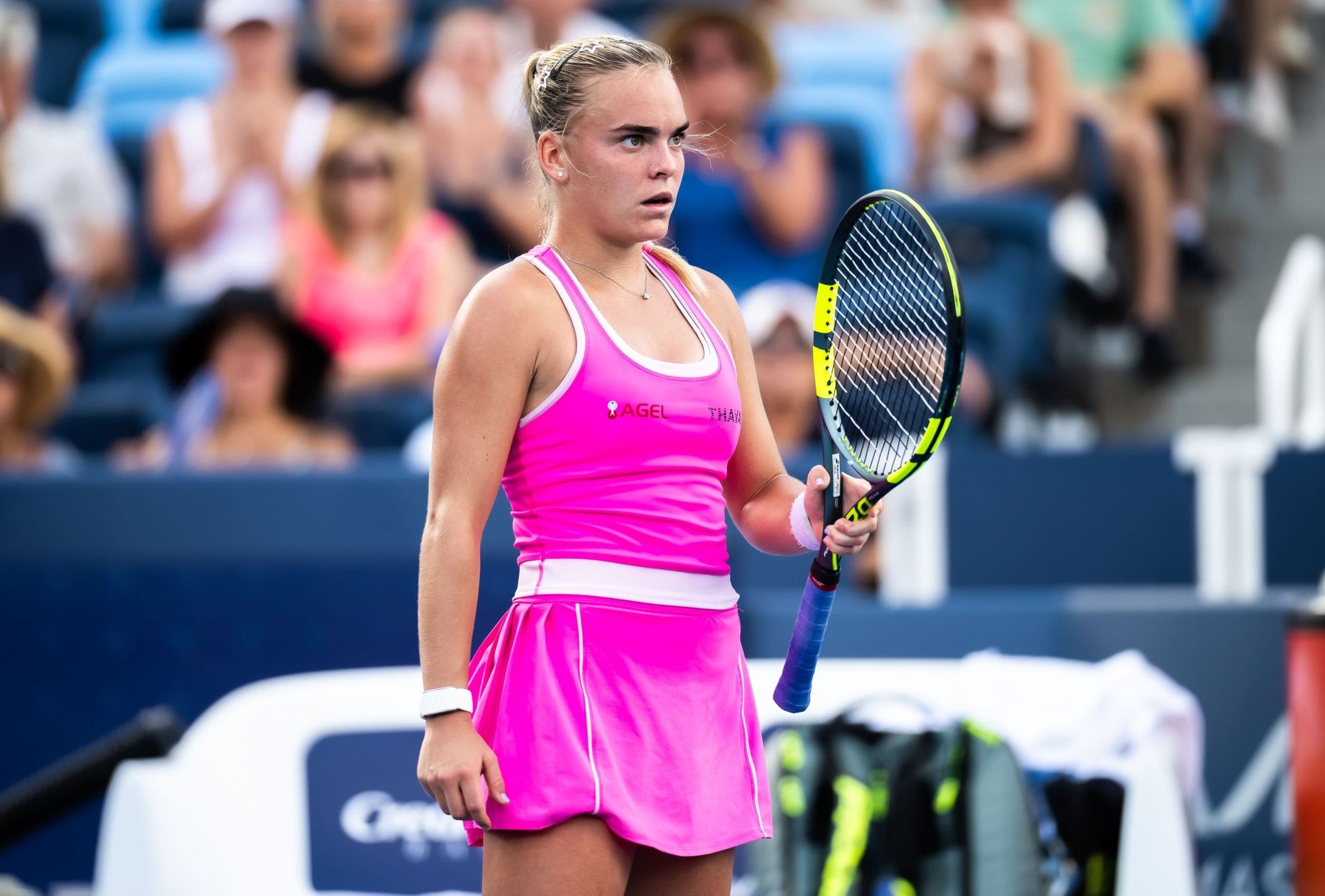 Sara Bejlek at the Cincinnati Open 2026. (Source: Getty)