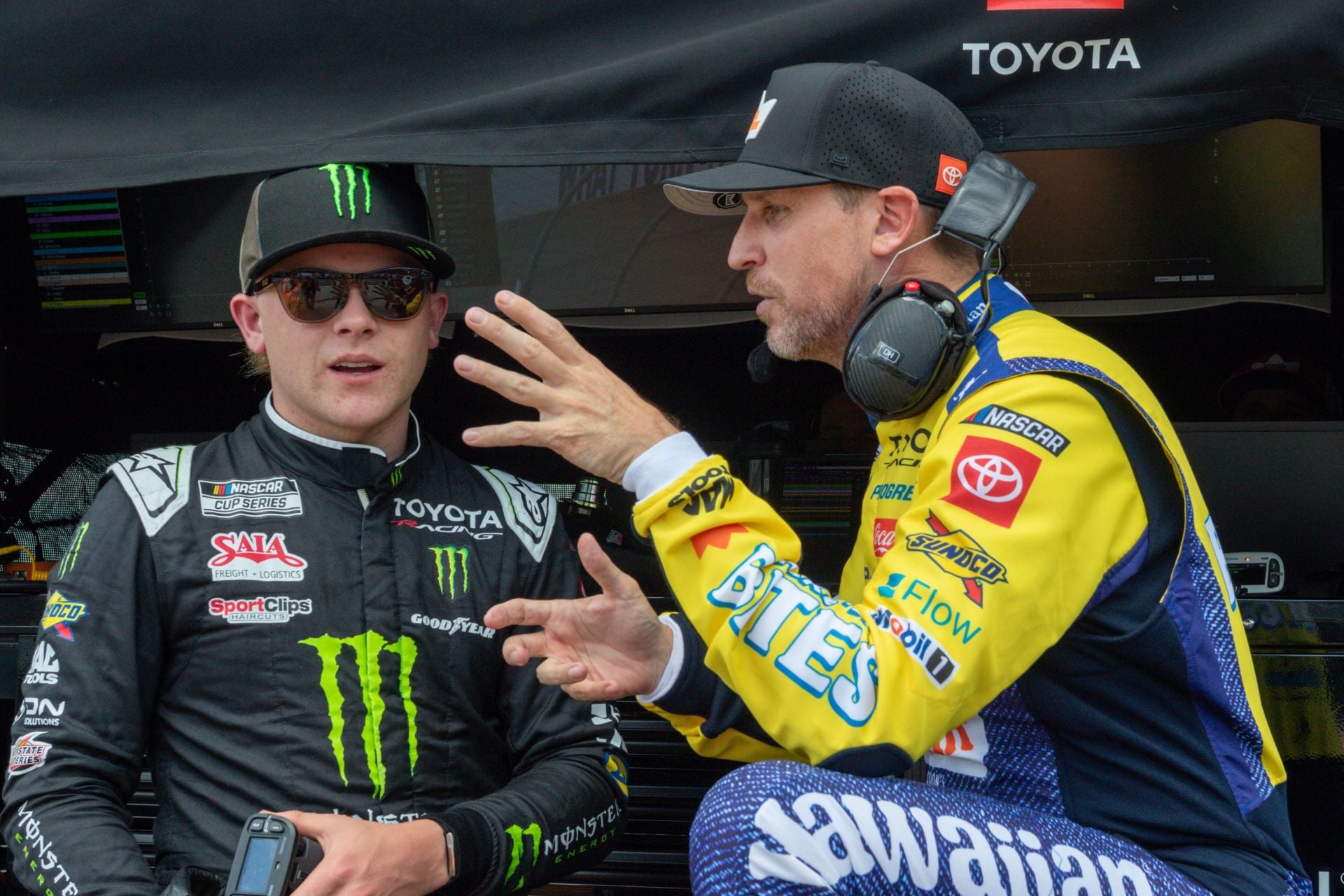 Denny Hamlin delivers strong verdict on Ty Gibbs after Iowa win ...
