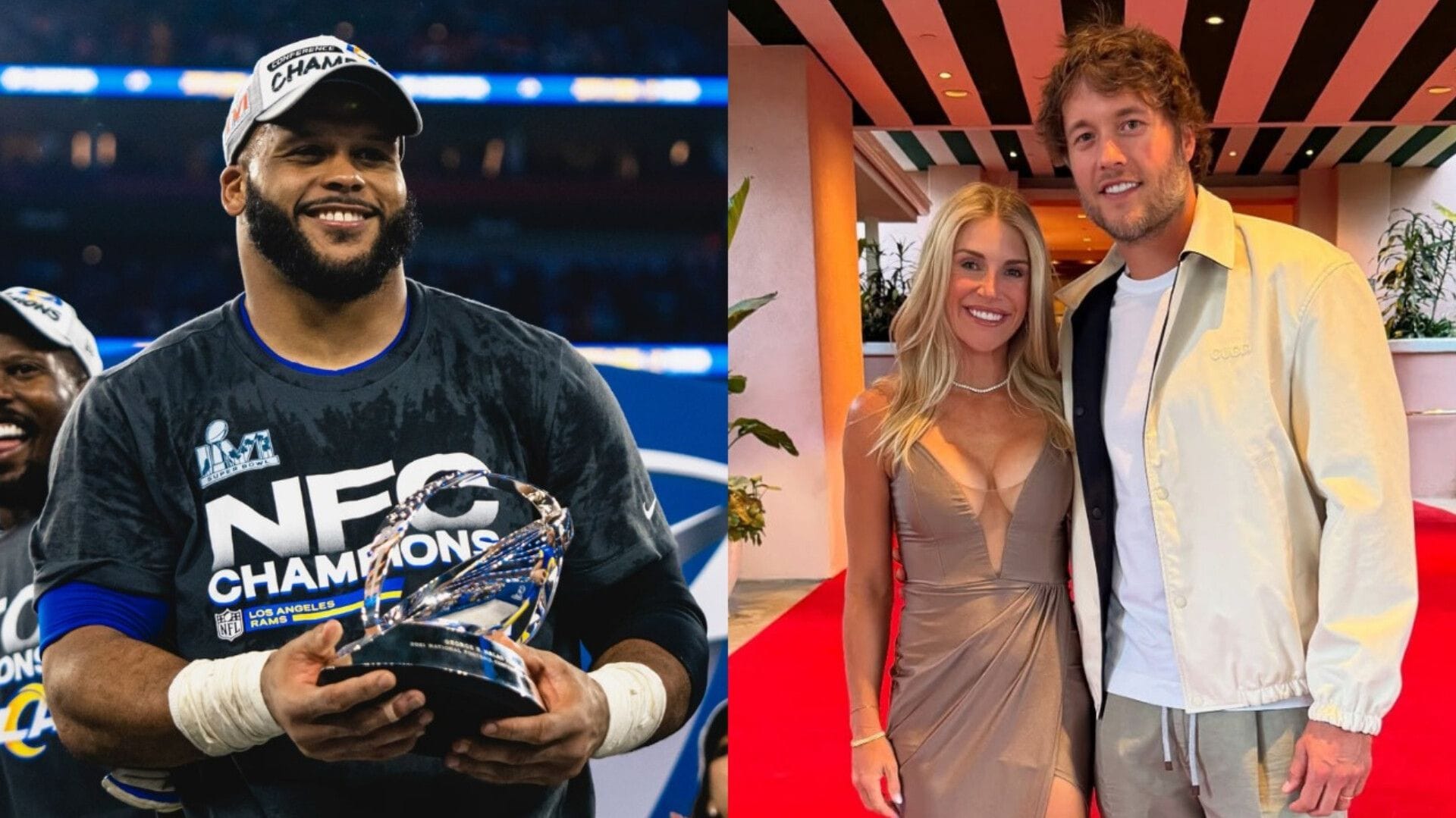 Matthew Stafford's wife Kelly reveals true feelings on Aaron Donald unretiring to join forces with Myles Garrett on Rams