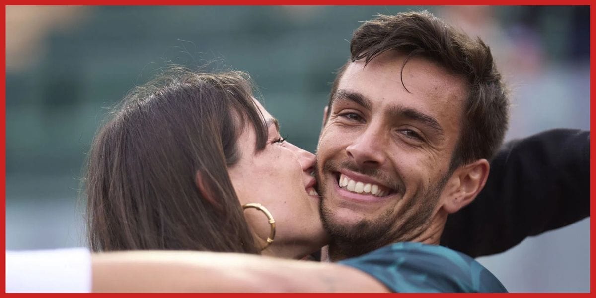 PICTURES: Lorenzo Musetti's girlfriend Veronica poses in bikini during poolside escape with son & gal pals
