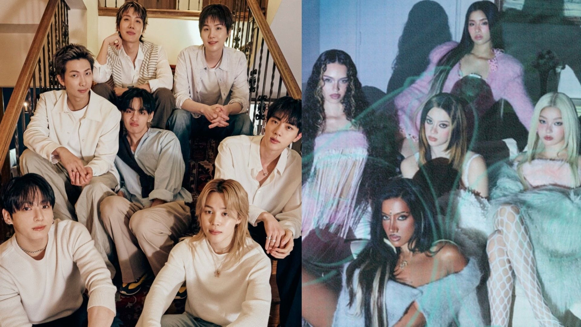 "This is ridiculous" - Fans react as KATSEYE's WILD tracklist sparks claims of copying BTS' ARIRANG design