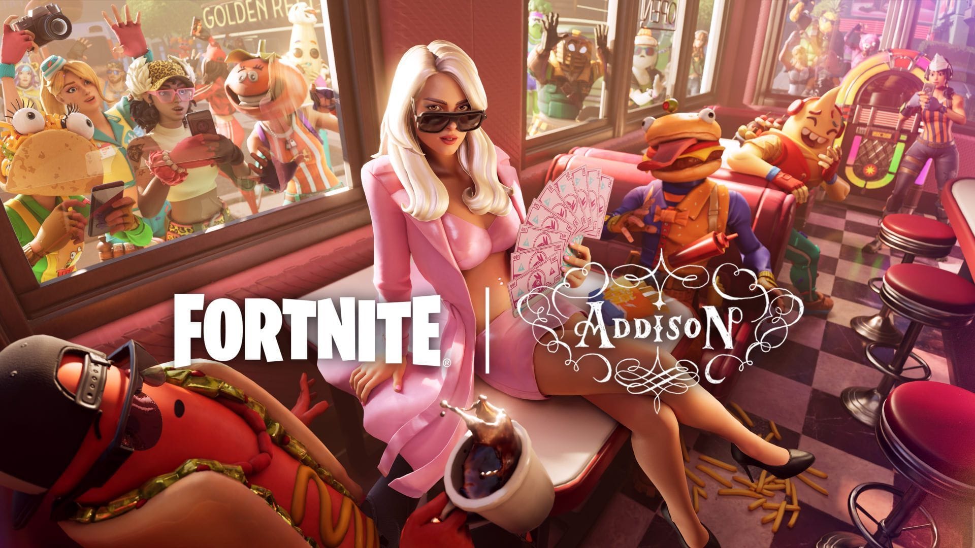 Addison Rae joins Fortnite as the game's newest Icon Series star