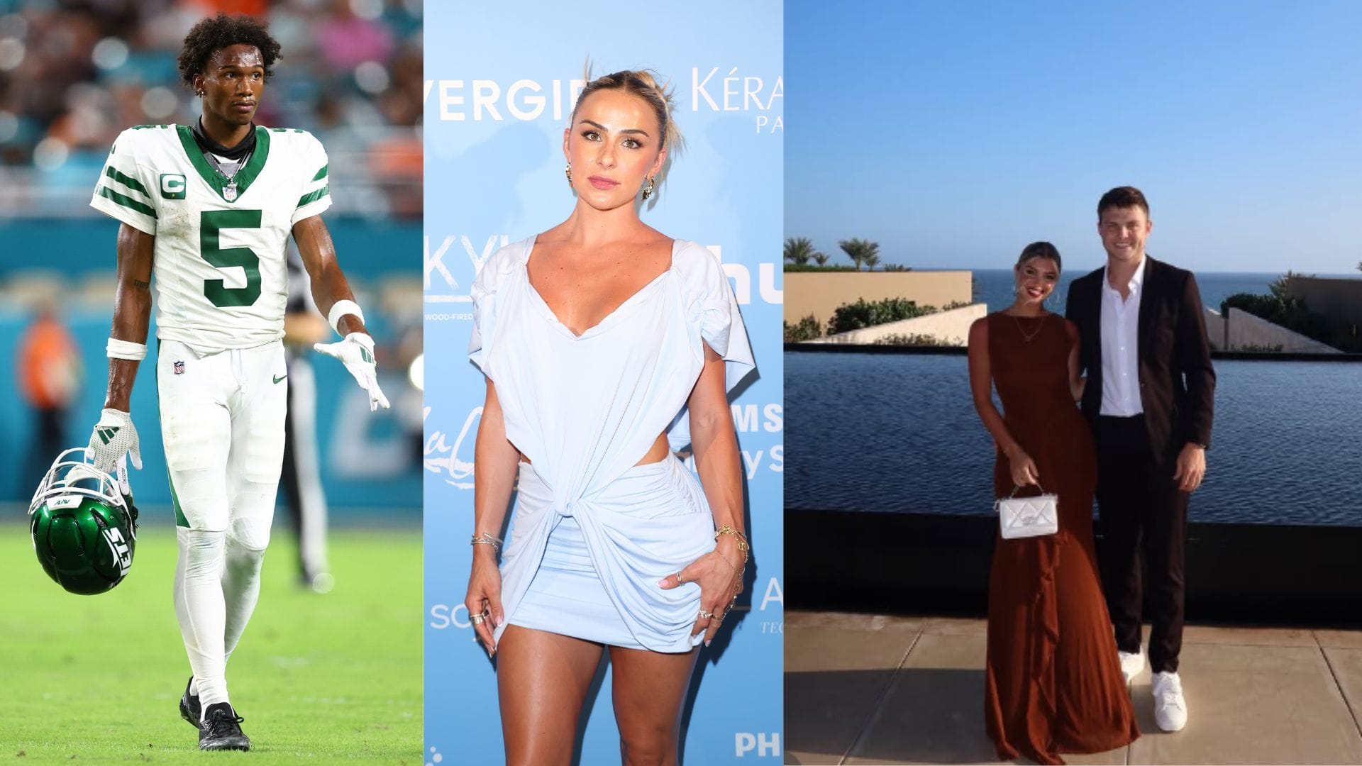 Garrett Wilson, Haley Cavinder, and NFL world shows love as Zach Wilson and wife Nicolette welcome their newborn Francesca Belle