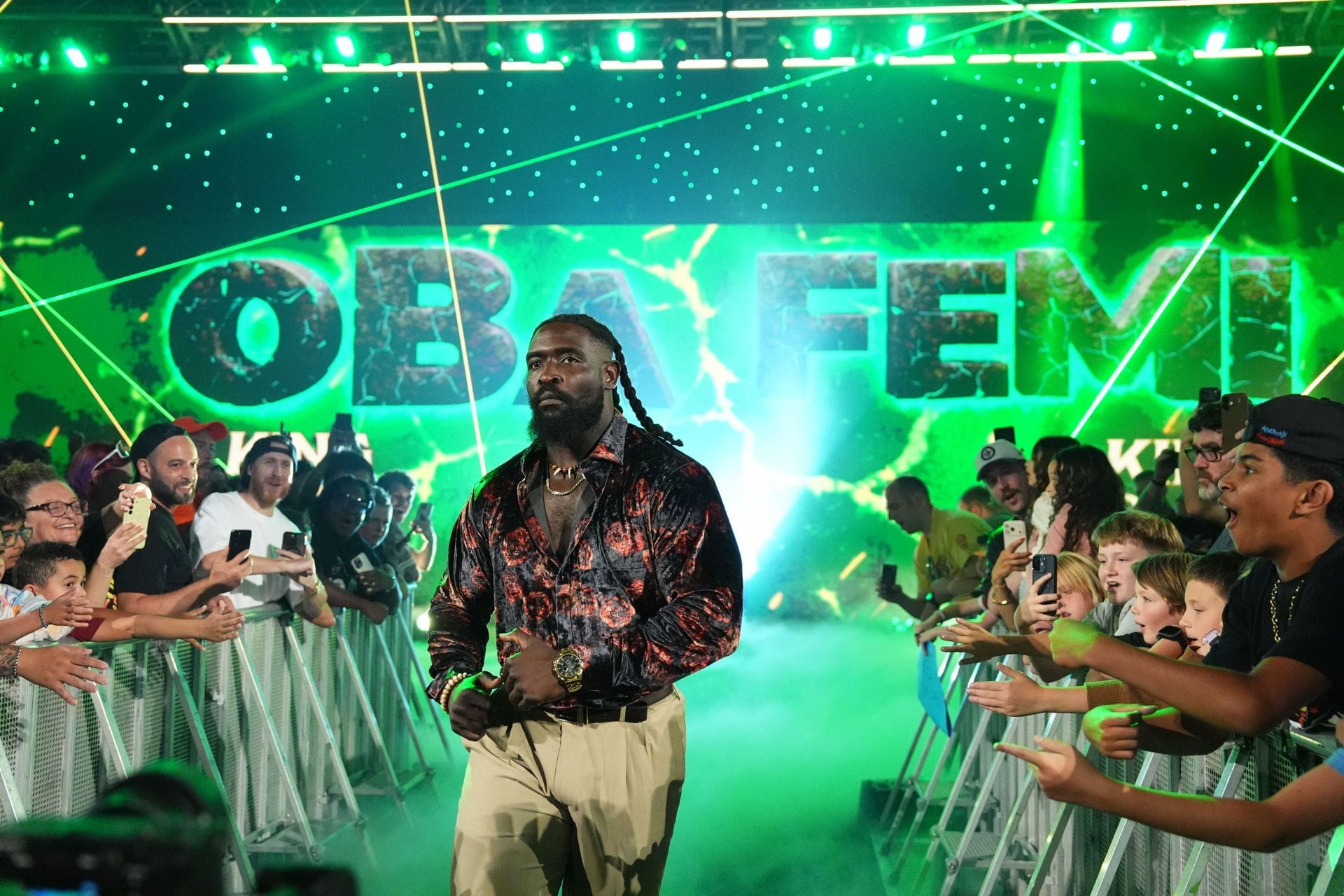 WWE legend makes a huge claim that she "could totally take" on Oba Femi