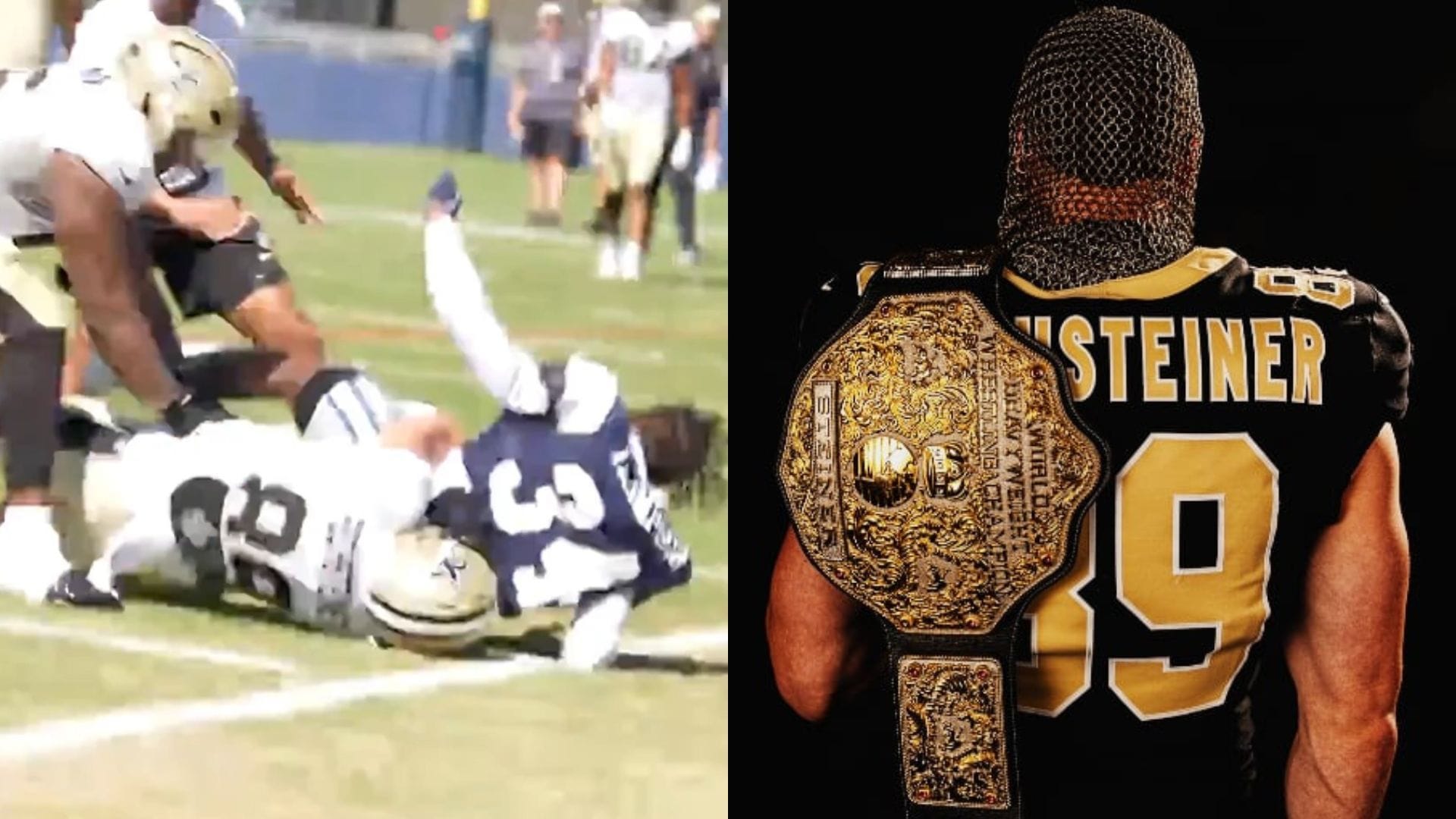 BREAKING: Brock Rechsteiner Suplexes Jalen Thompson; Massive Brawl Breaks Out In Saints-Cowboys Joint Practice [VIDEO]
