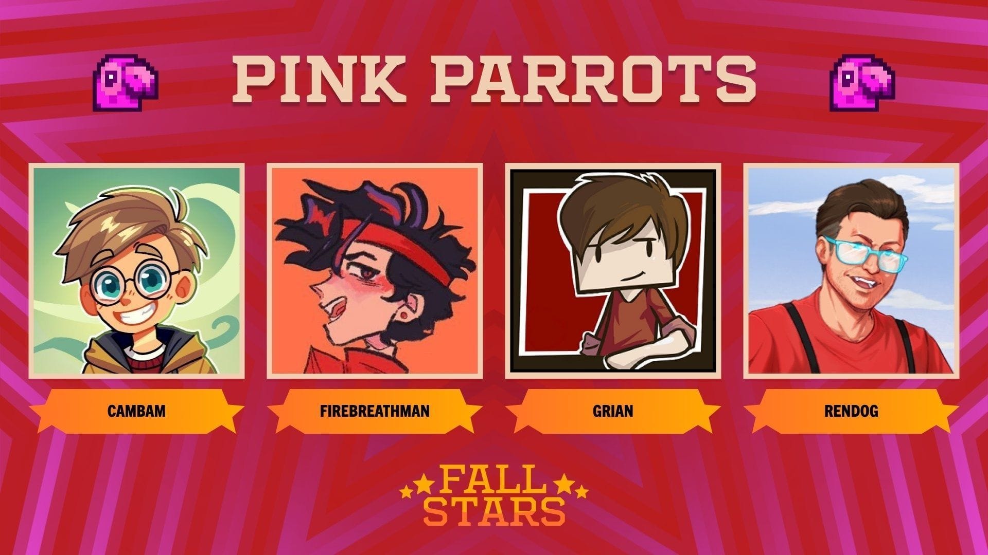 The Pink Parrots team in the MCC Fall Stars event (Image via MCC)
