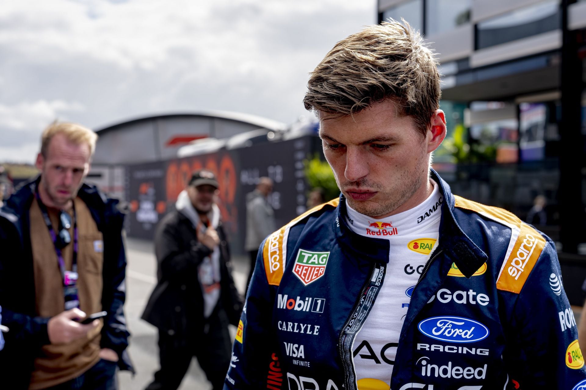 Max Verstappen breaks silence on the race-ending shunt in the F1 Dutch GP