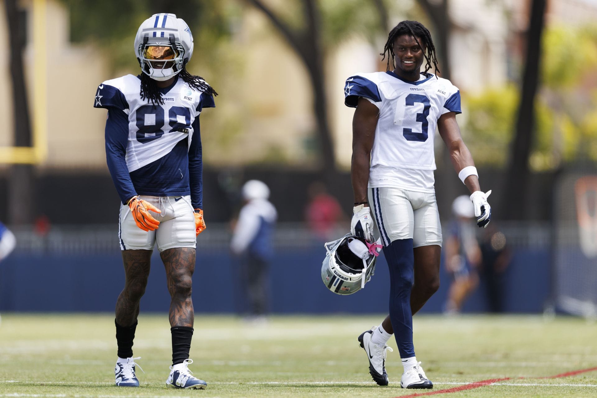 Dak Prescott speaks out about George Pickens and CeeDee Lamb's egos amid Cowboys training camp