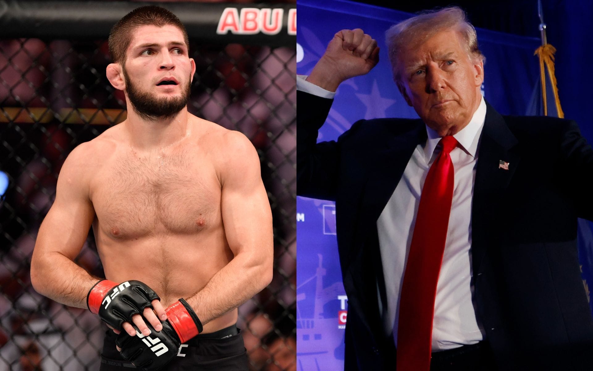 "Why do you like him so much?" - Khabib Nurmagomedov's former manager names Donald Trump's two favorite fighters
