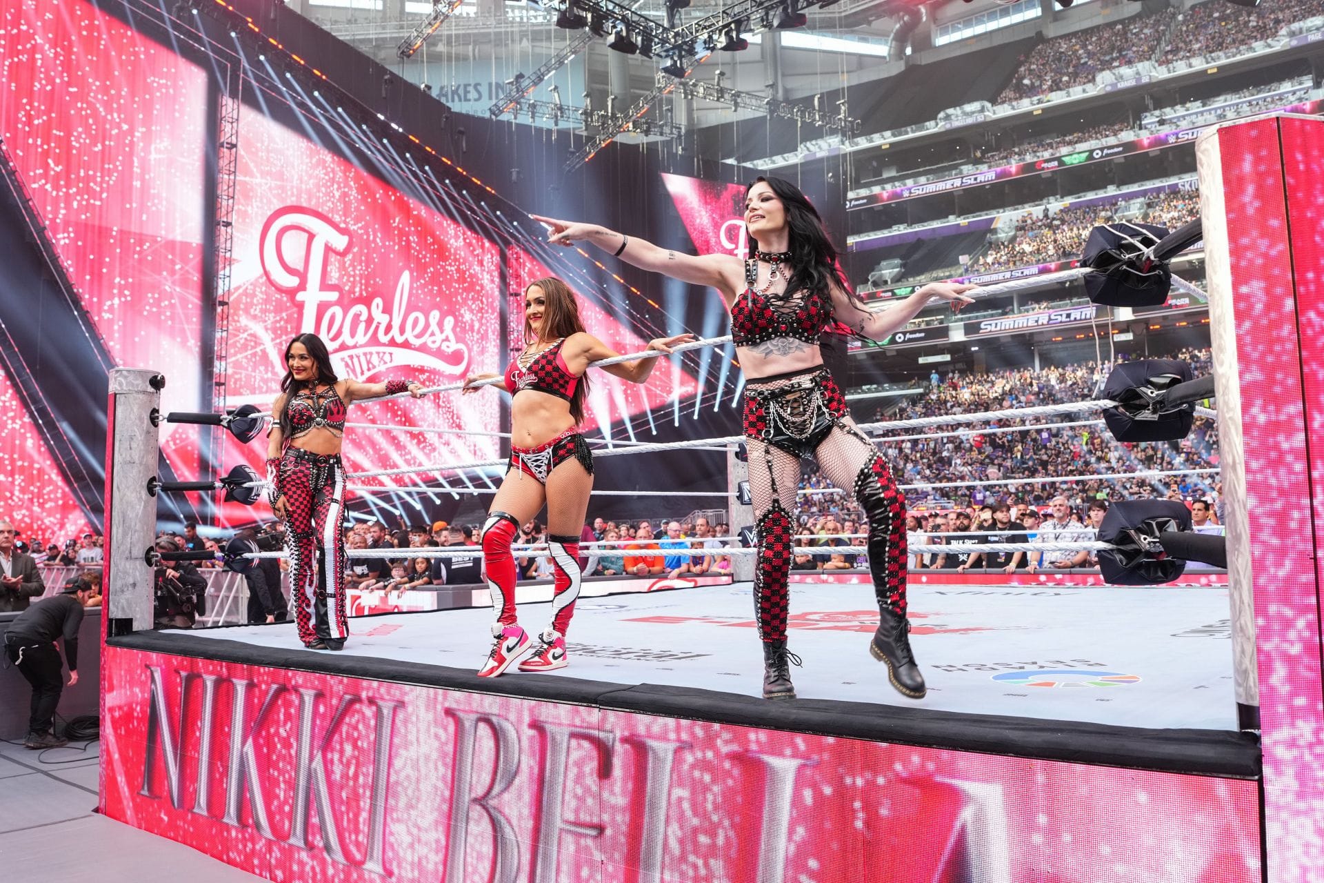 BREAKING: Paige shows chest bruises following SummerSlam betrayal; gives Nikki Bella a new name