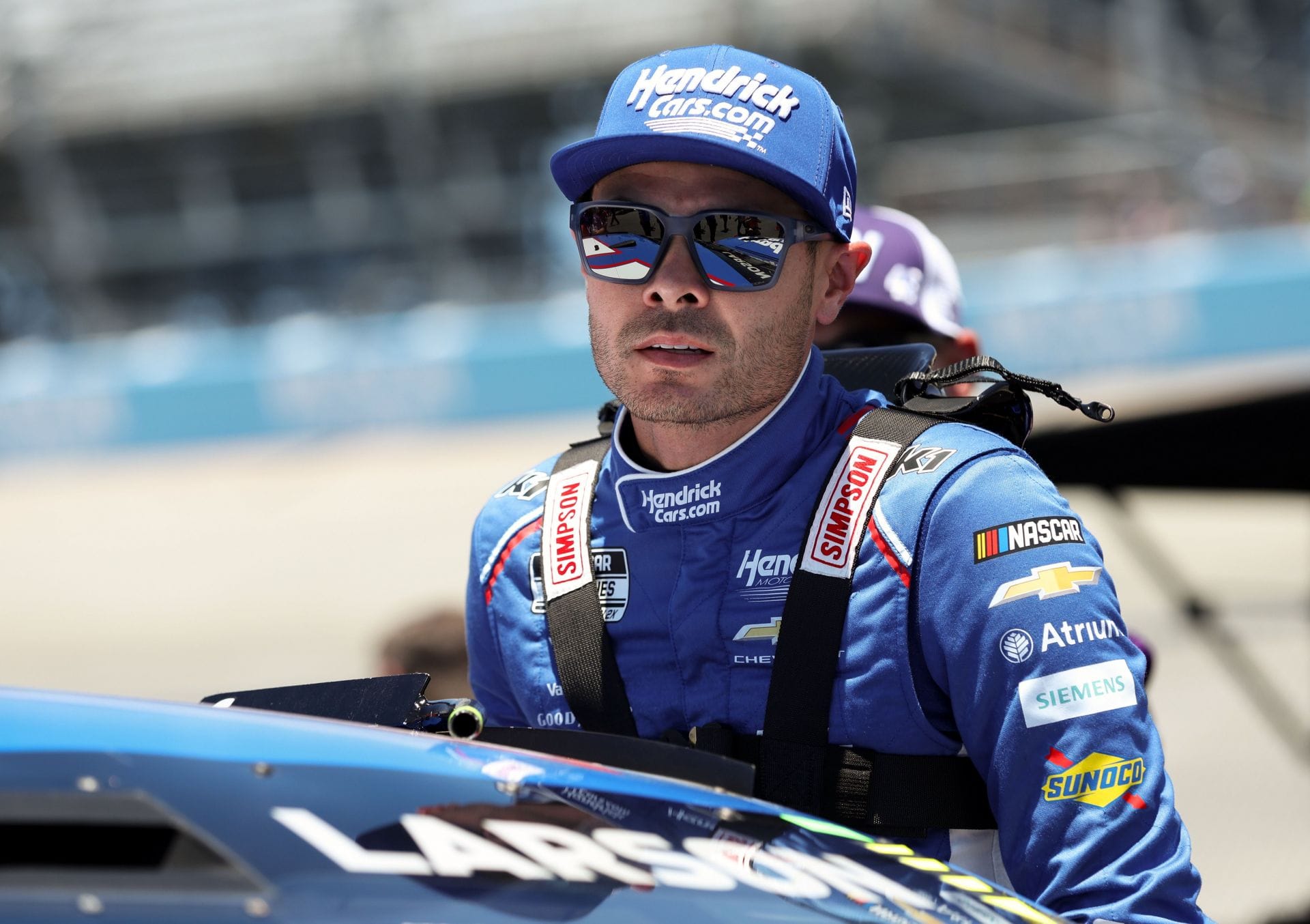 Kyle Larson alleges racial attack being made against him by Ryan Timms' car owner