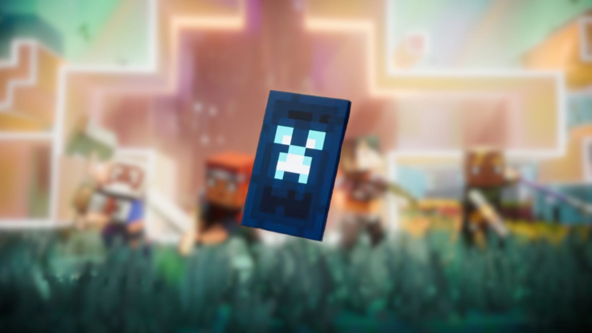 Corrupted Creeper Cape (Image via Mojang)