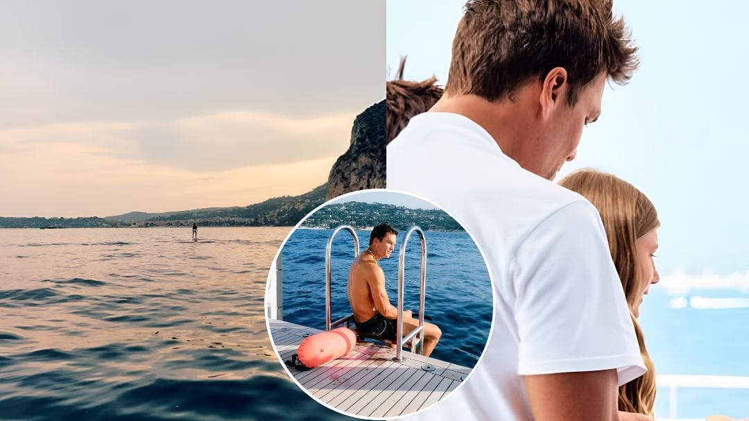 SPOTTED: Tom Brady goes on date with blonde woman in halter-neck dress during Mediterranean getaway