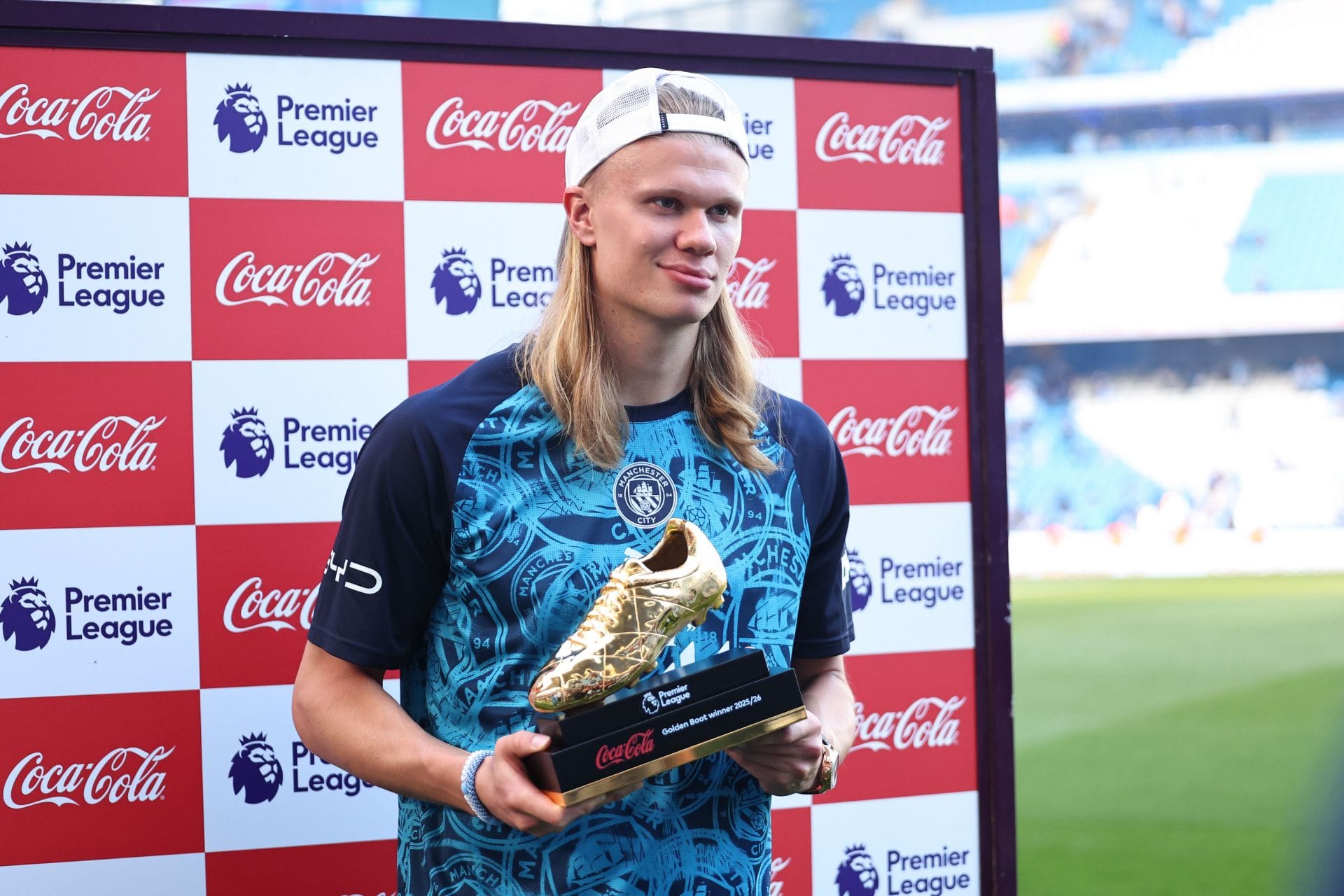 Former Tottenham star explains why Manchester City superstar Erling Haaland is favourite to win Premier League Golden Boot this season