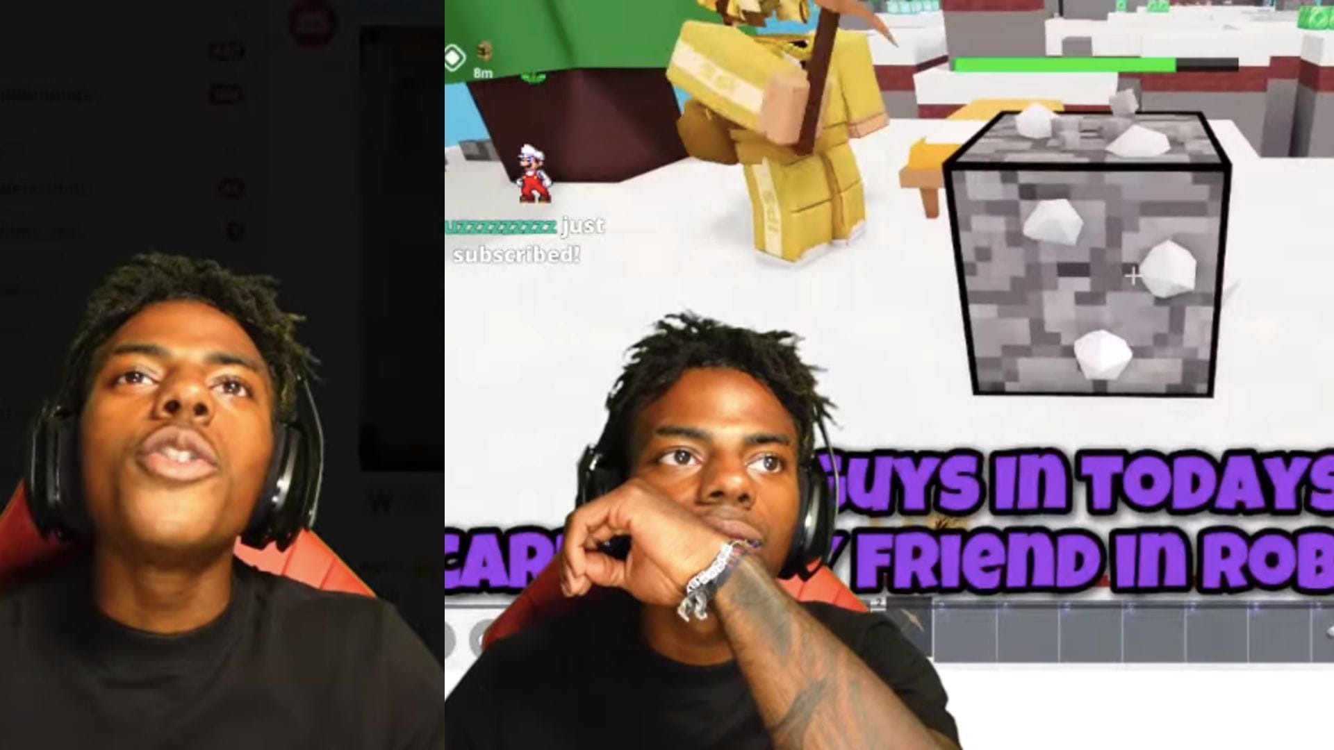 "You need a whooping": IShowSpeed shocked after receiving racist donation from Roblox YouTuber