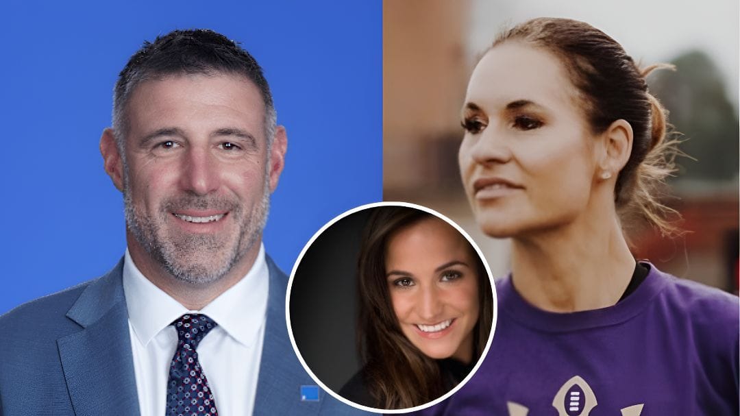“Dianna Russini has competition now”: NFL fans react as Jen Welter’s wild sideline interview with camera panning to Mike Vrabel goes viral