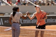 Gauff and Rybakina at Roland-Garros 2026 (Image Source: Getty)
