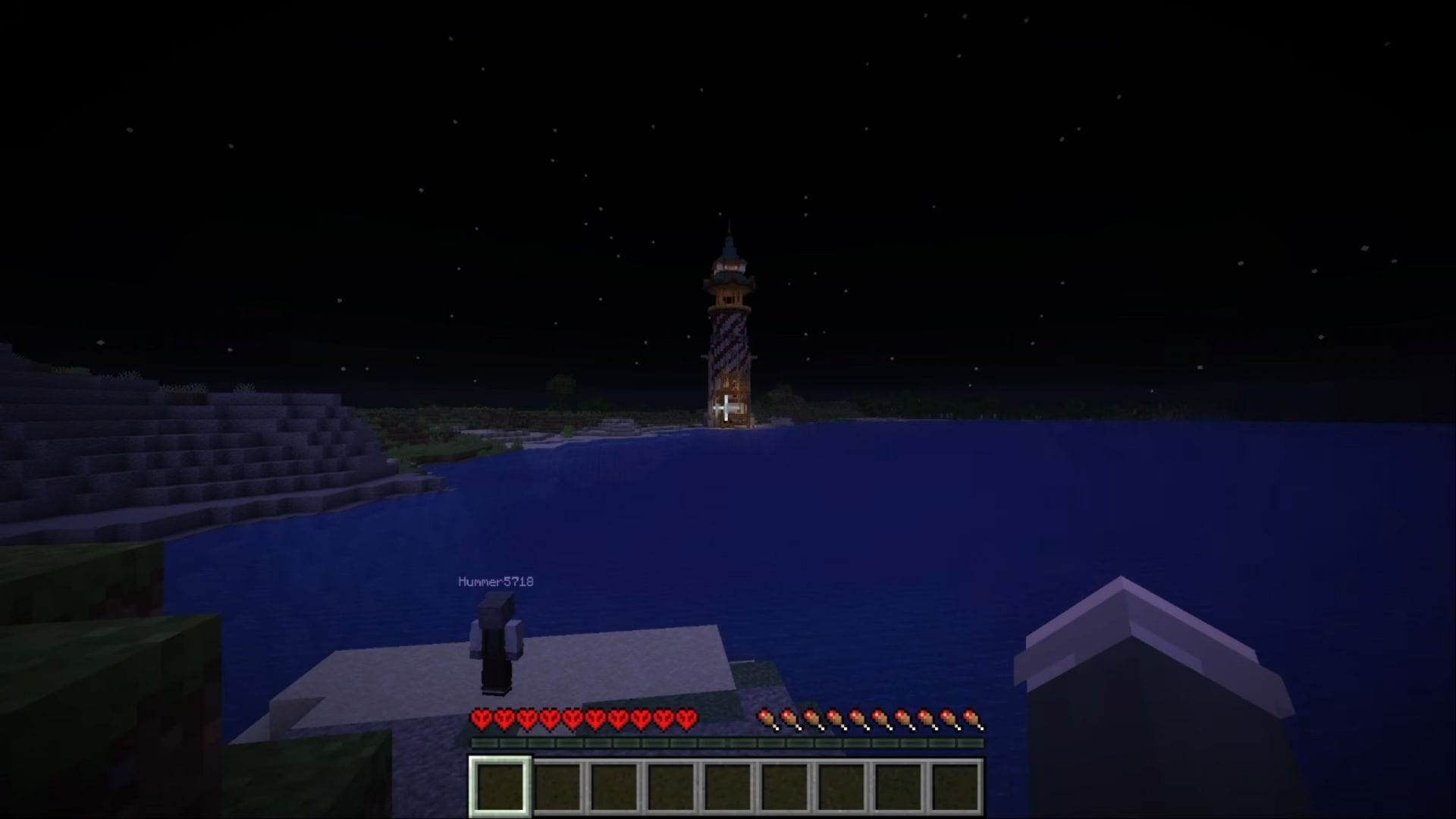 Hummer and Wifies visit Arronax's secret base (Image via Mojang Studios || YouTube/@Wifies)
