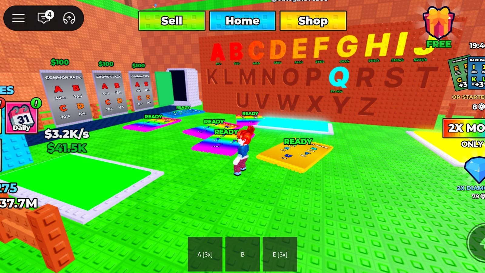 Collect The Alphabet codes