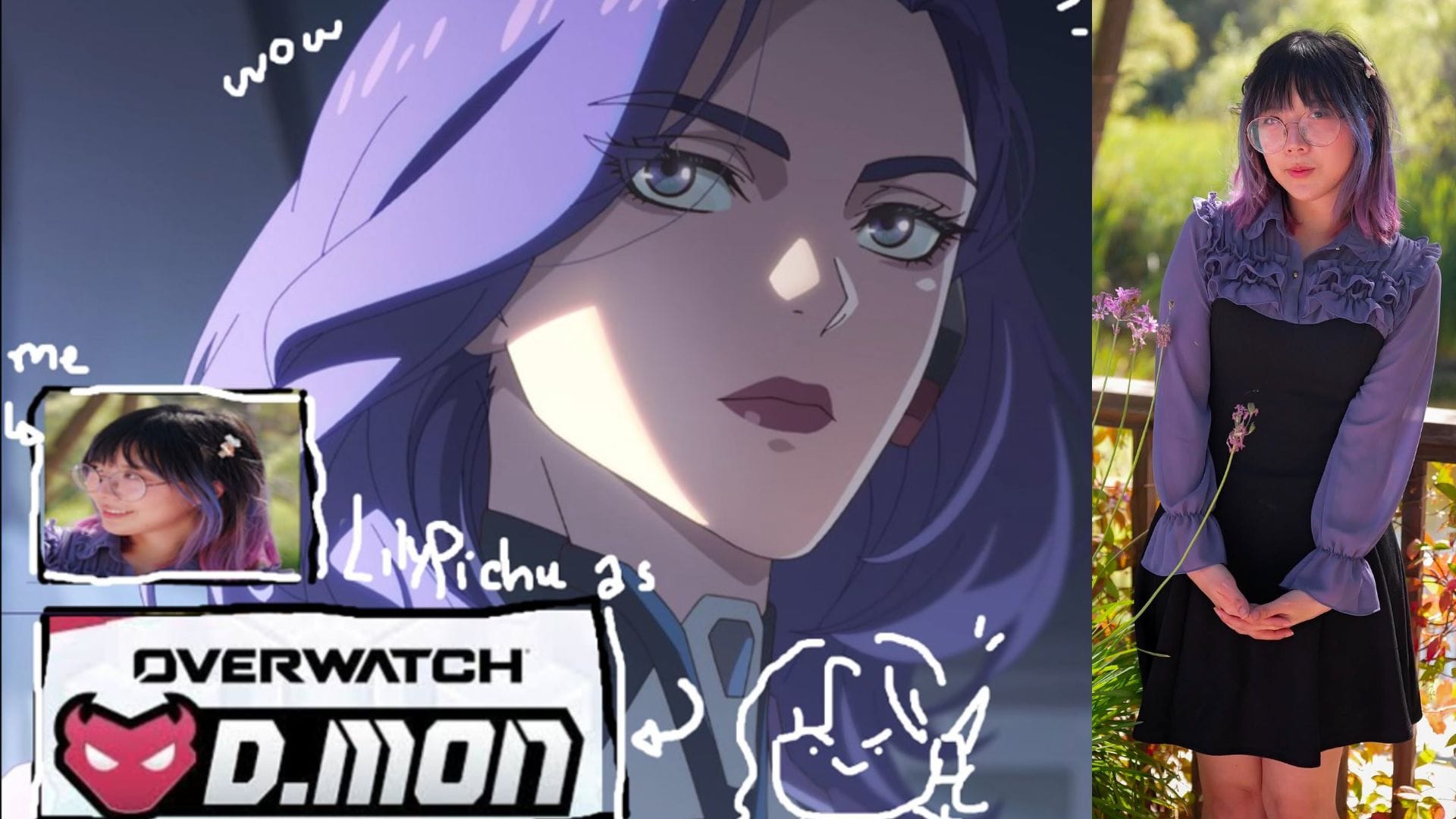 Twitch streamer LilyPichu to voice Overwatch's newest hero D.Mon