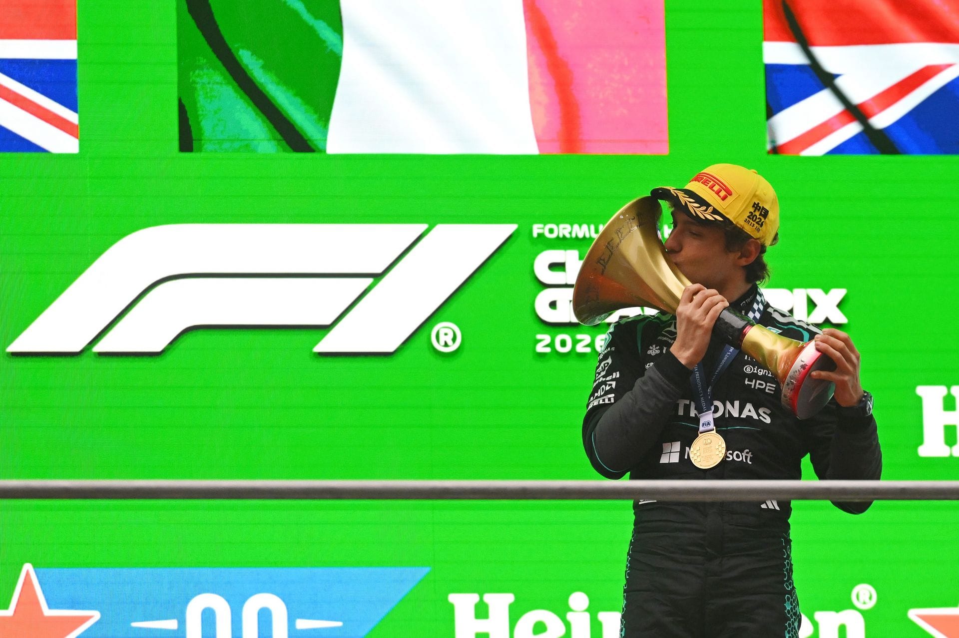 Kimi Antonelli reveals Mercedes' special gesture for him after his maiden F1 win