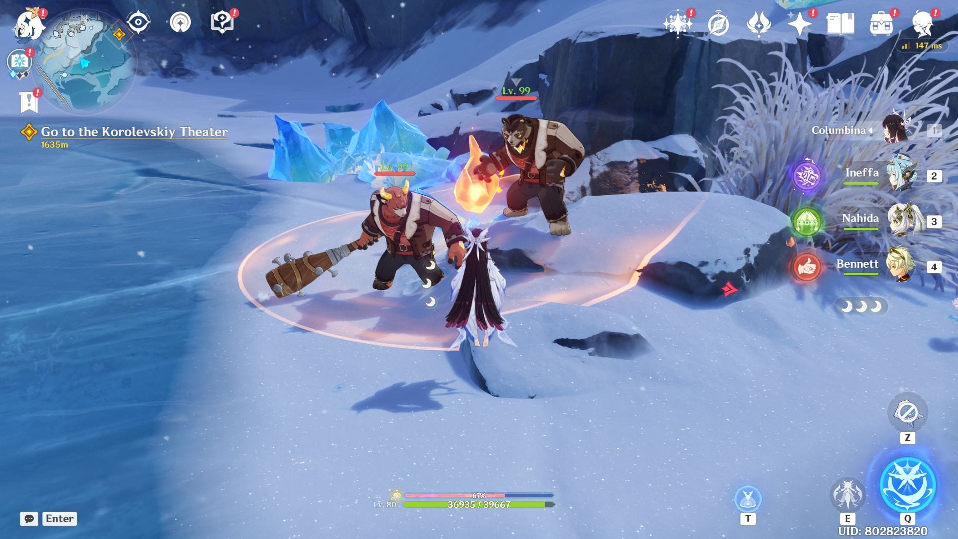 Genshin Impact Volkodlak enemy farming locations