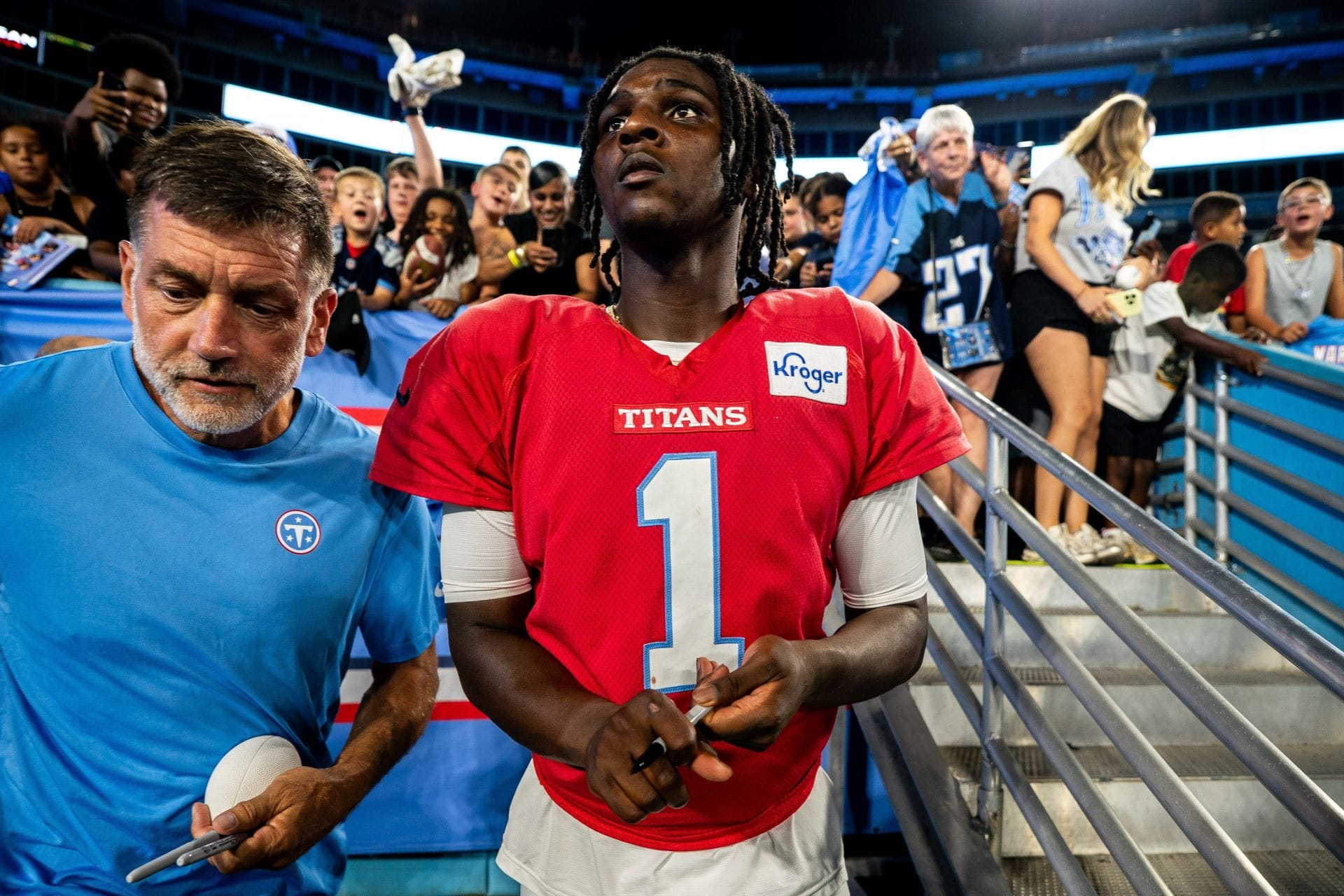 "Cam Ward is a bust," "He looks horrible": NFL fans brutally mock Titans QB for struggling badly against 49ers' "3rd string defense" in preseason