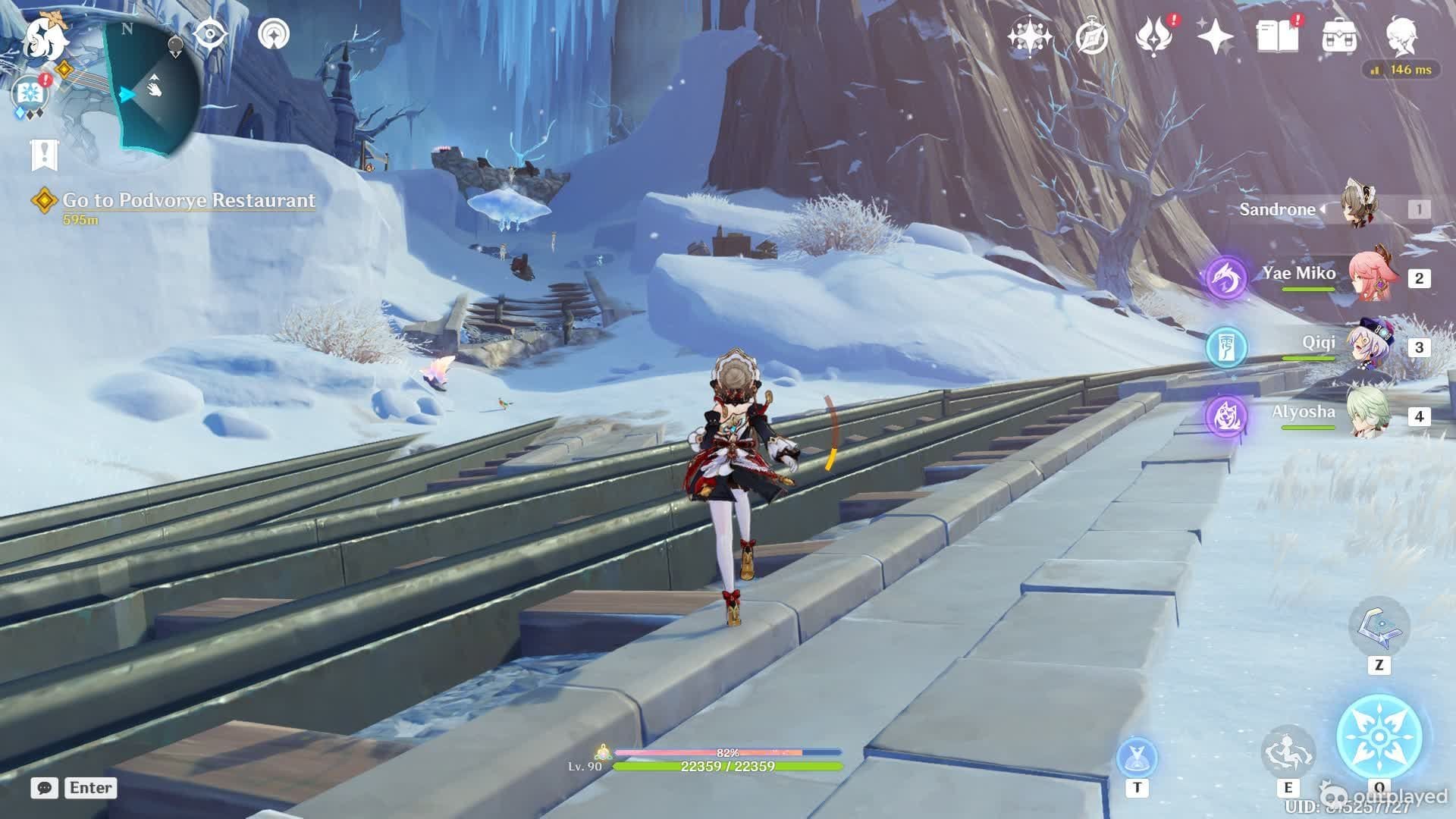 Head to the cave (Image via HoYoverse)