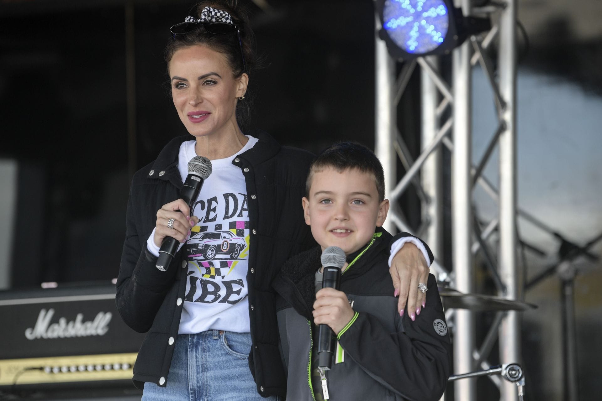 Samantha Busch delivers tearful tribute during Kyle Busch Invitational at Bowman Gray Stadium: “We race on”