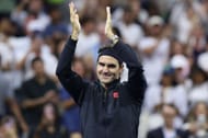 Roger Federer at the 2026 US Open (Source: Getty)