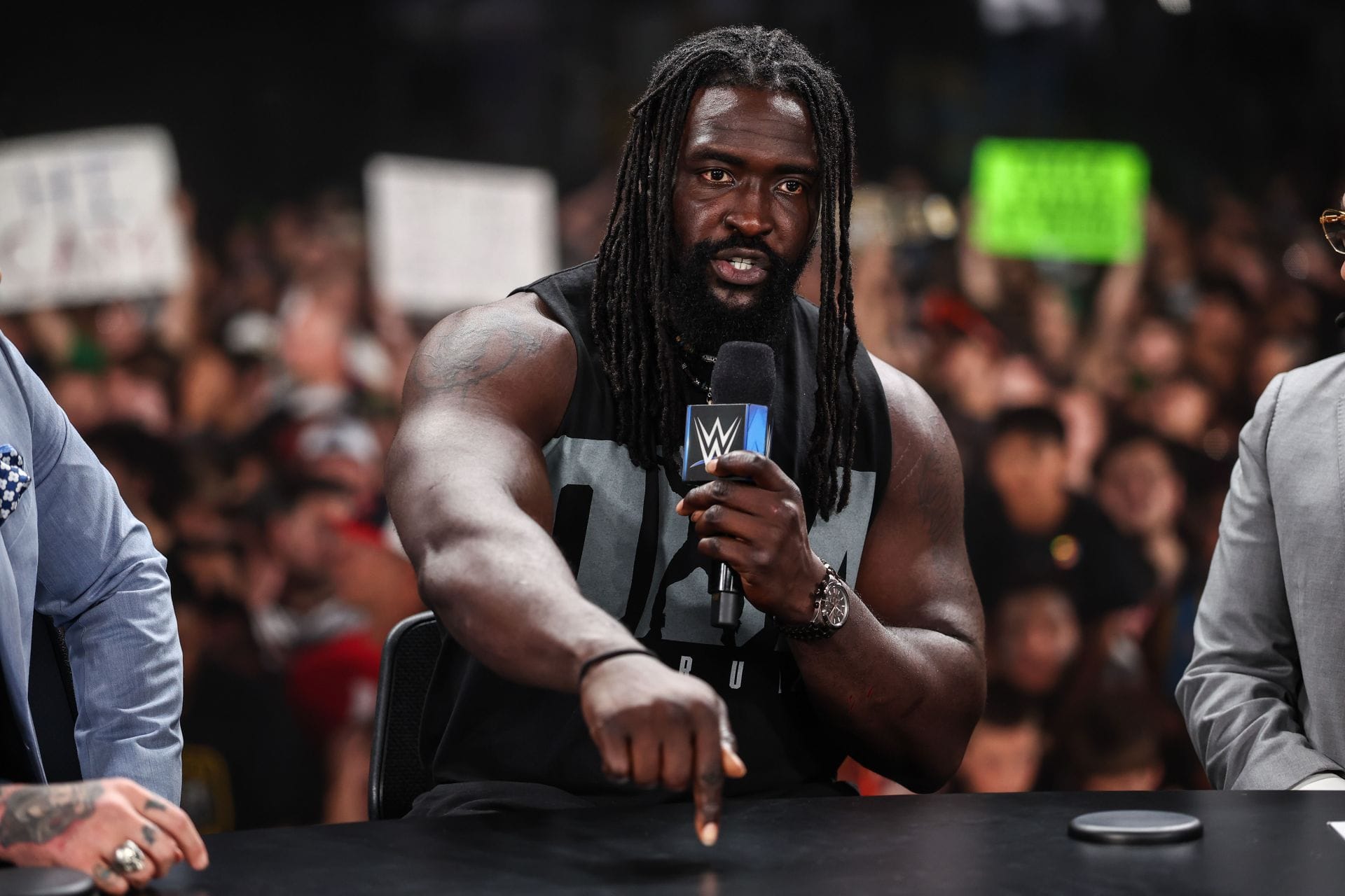 "Your bombs don’t work" - Oba Femi responds to top WWE champion's callout after WWE SummerSlam