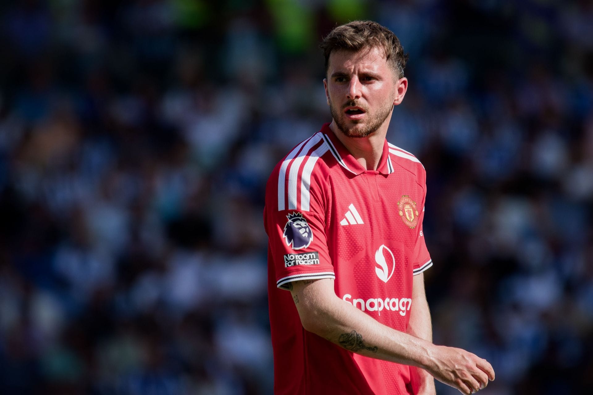 Michael Carrick provides Mason Mount fitness update after his early substitution in Manchester United v PSG clash