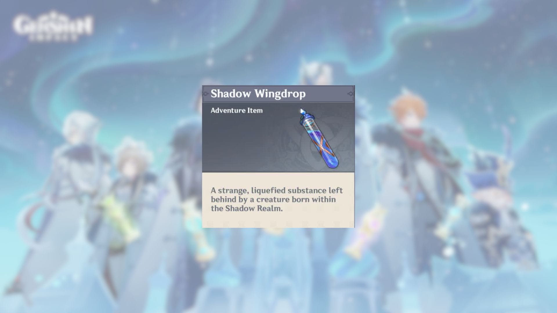 All Shadow Wingdrop locations in Genshin Impact