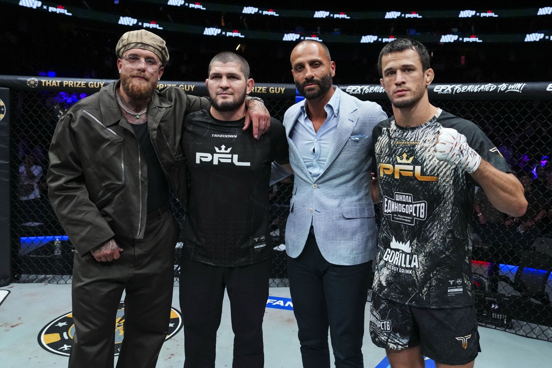 "Such nonsense" - Nakisa Bidarian clears the air after viral clip shows Khabib Nurmagomedov snatching PFL belt from Jake Paul