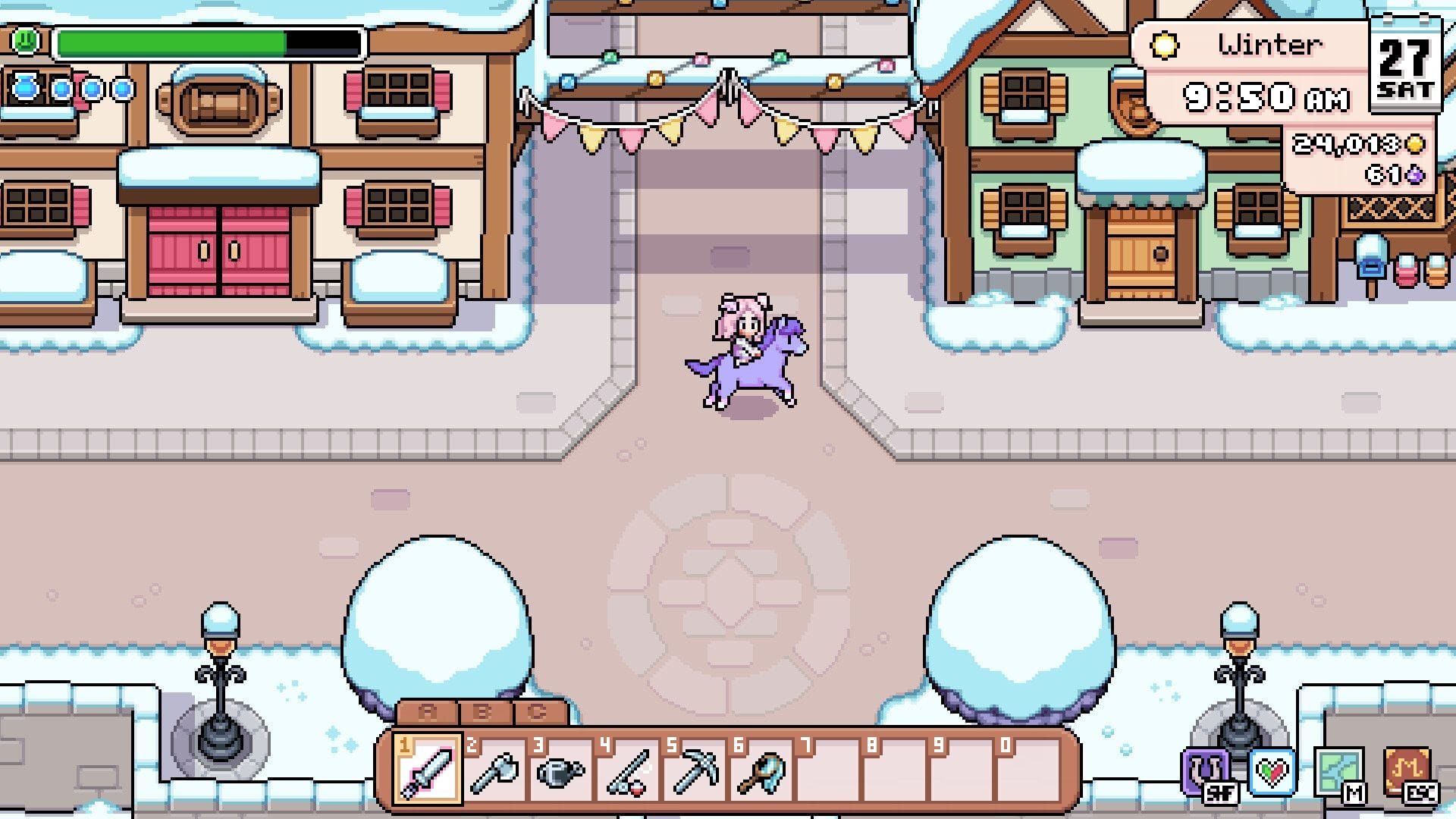 All Fields of Mistria shop locations and the items they offer