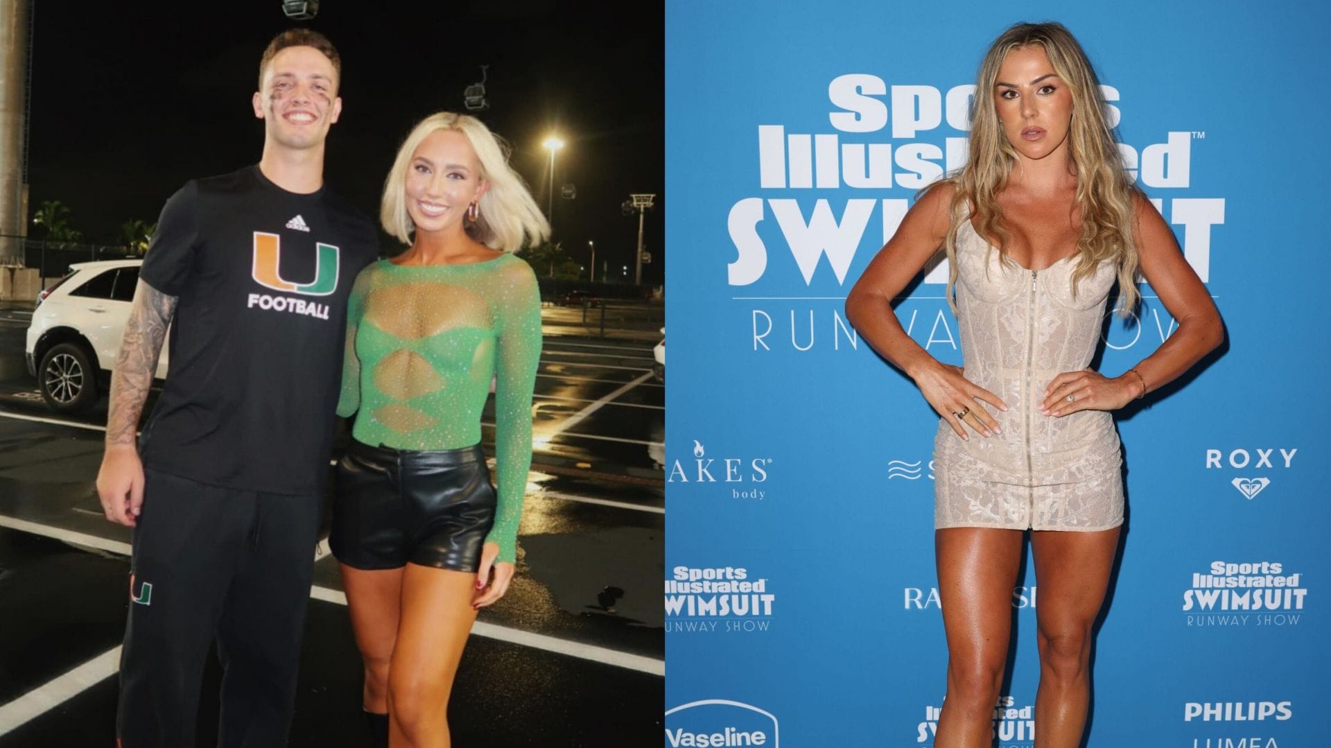 Carson Beck's sister Kylie reacts as his ex-GF Hanna Cavinder gets clowned following Cardinals QB's sensational debut