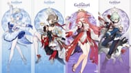 Odette, Sandrone, Yae Miko, and Alyosha (Image via HoYoverse)