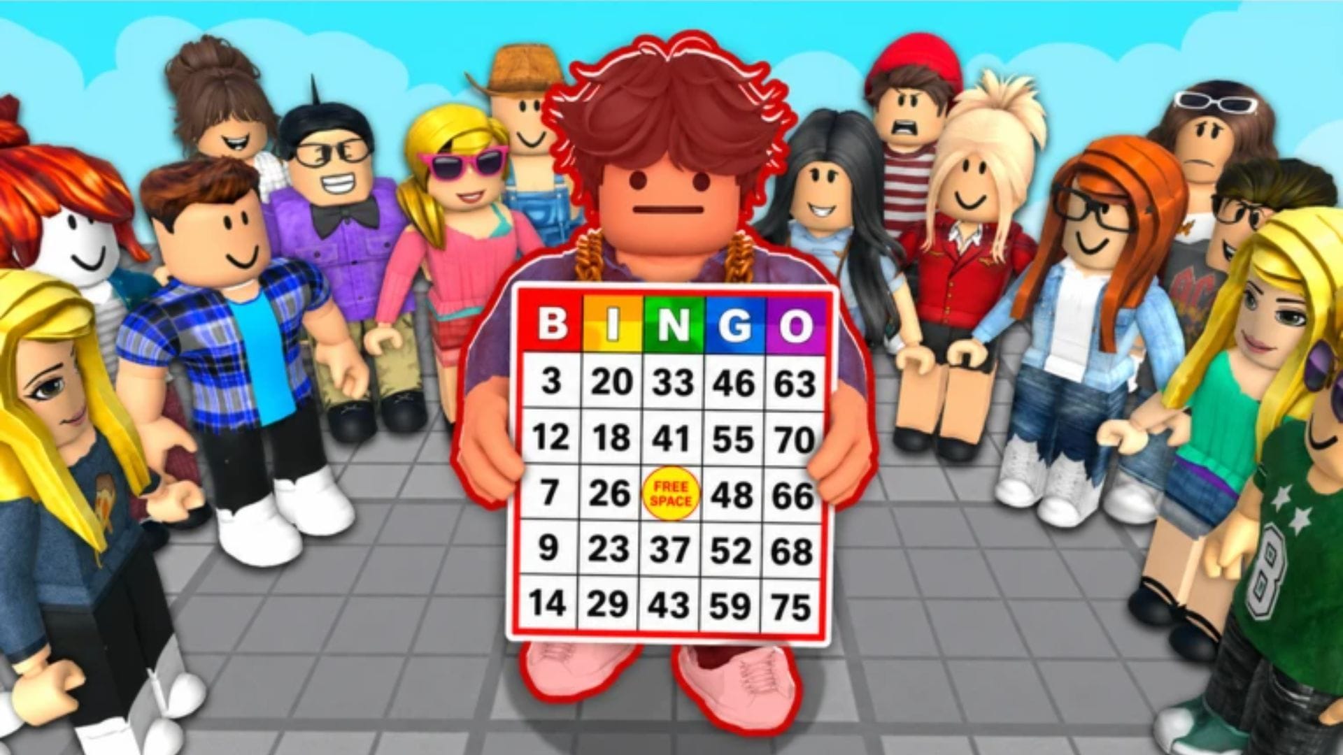 All items in 50 Player Bingo