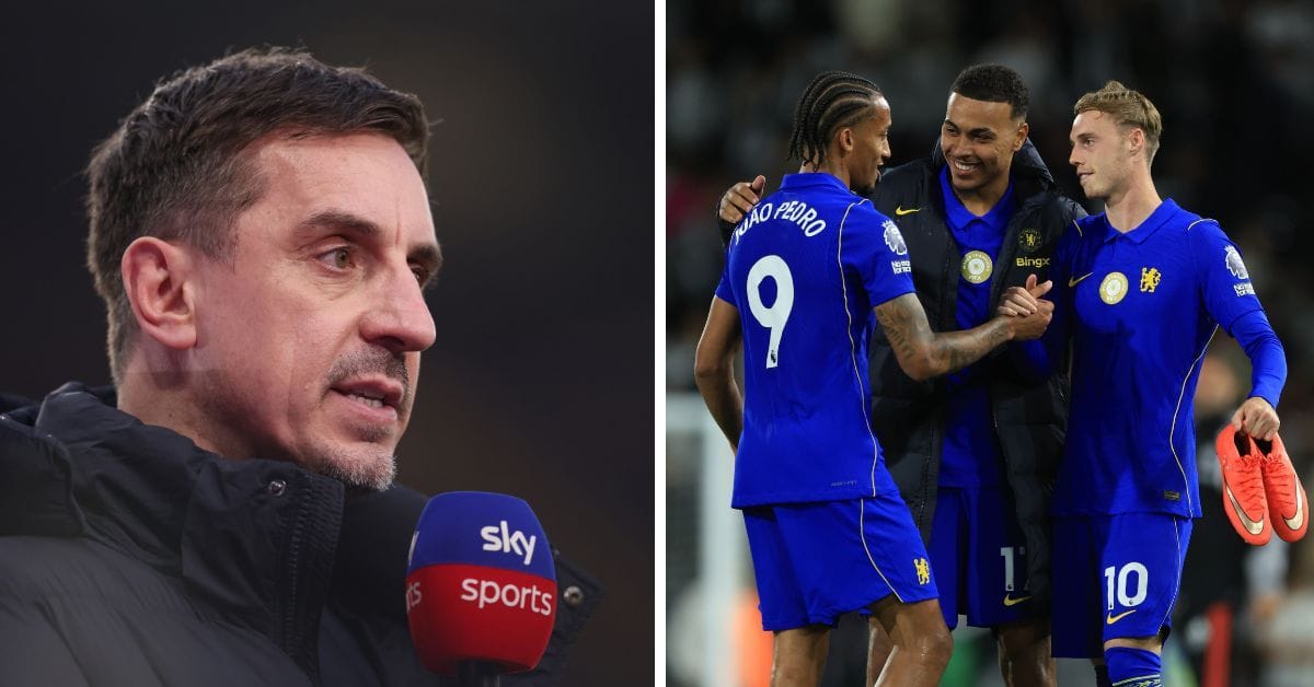 Gary Neville identifies key advantage Arsenal hold over Chelsea in Premier League title race despite Blues' win