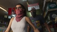 The Netflix video had a large chunk dedicated to store robberies (Image via Rockstar Games)
