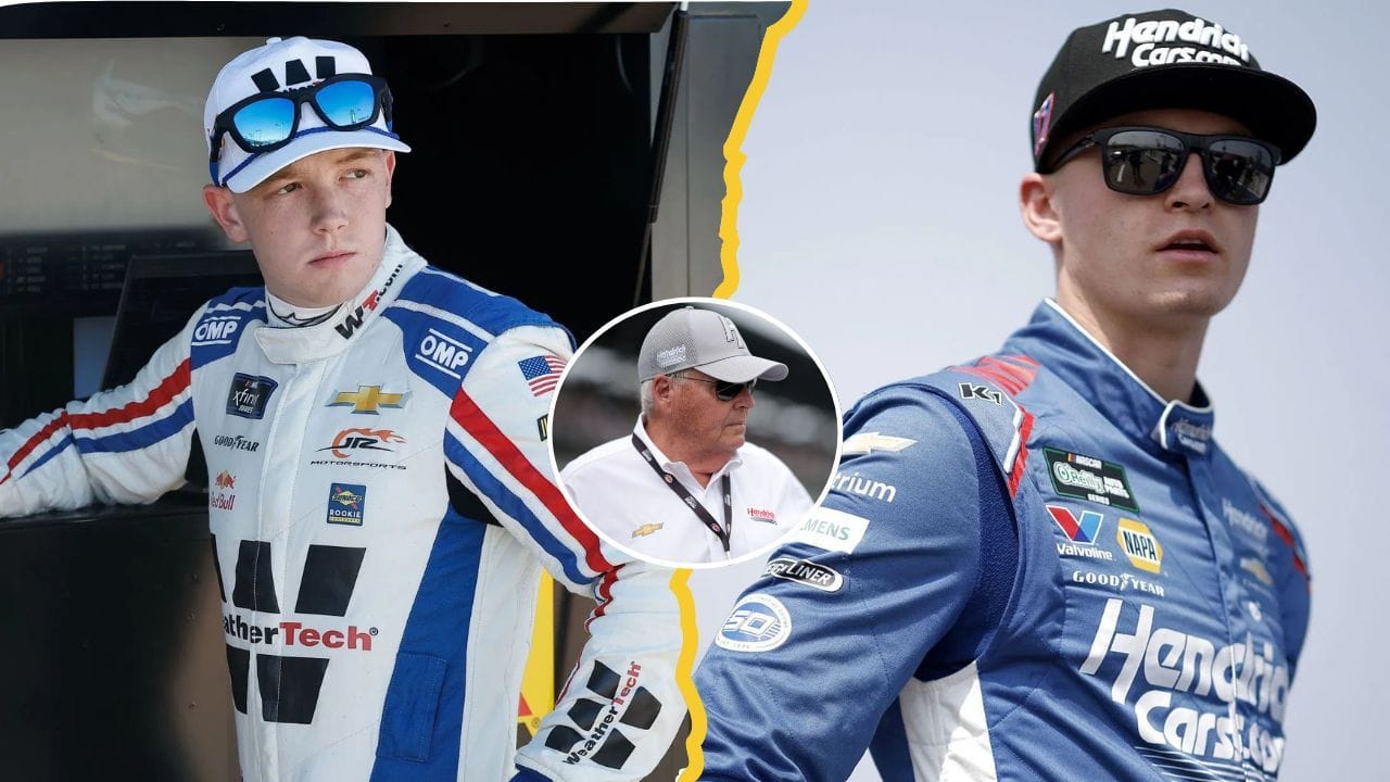 Rick Hendrick maps out Corey Day's path after Connor Zilisch takes the No. 48: "When the timing is right, he'll move up"